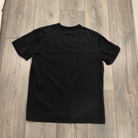 Ena Pelly Panther Washed Black Oversize Tee Size 2 - Picture 5 of 7